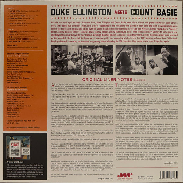 The Duke Ellington Orchestra, Count Basie Orchestra : Duke Ellington Meets Count Basie - Battle Royal (LP, Ltd, RE)
