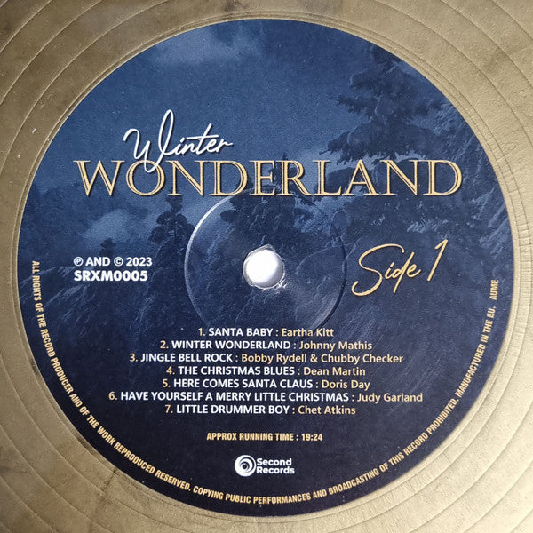 Various : Winter Wonderland (14 Christmastime Classics) (LP, Comp, Ltd, RE, RP, Gol)