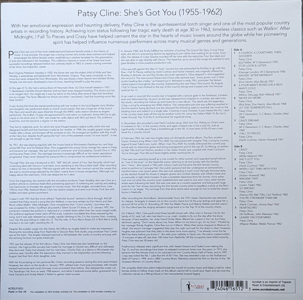 Patsy Cline : She'S Got You: The Hits And More (LP, Comp)