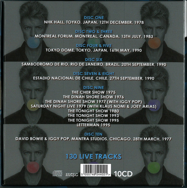 David Bowie : Live (10xCD, Comp, RE, Unofficial + Box)