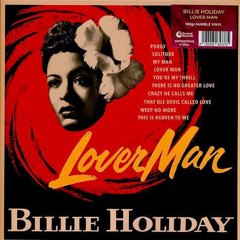 Billie Holiday : Lover Man (LP, Album, Ltd, Mag)