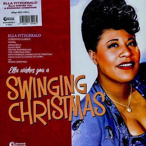 Ella Fitzgerald : Ella Wishes You A Swinging Christmas (LP, Album, Ltd, Red)