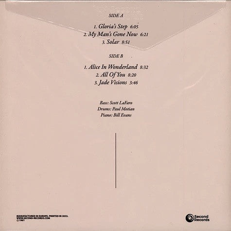 Bill Evans Trio* Featuring Scott LaFaro : Sunday At The Village Vanguard (LP, Album, Ltd, Unofficial, Gre)
