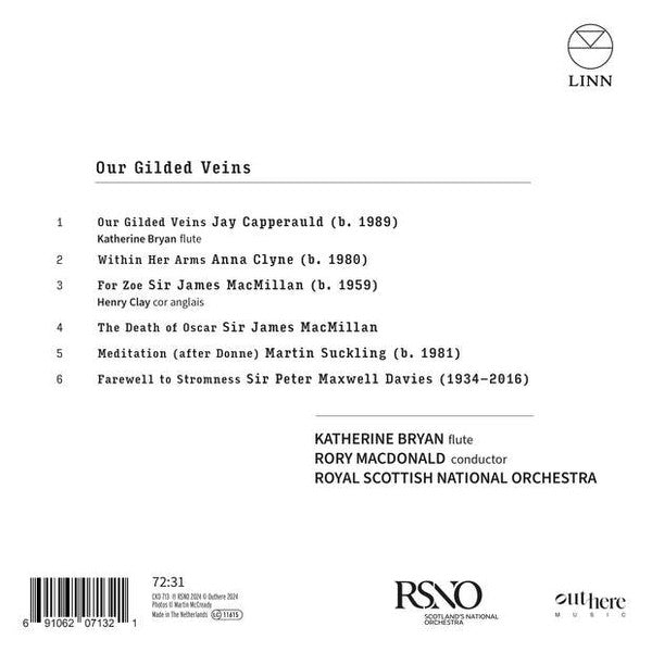 Rory MacDonald (2), Royal Scottish National Orchestra : Our Gilded Veins (CD, Album)