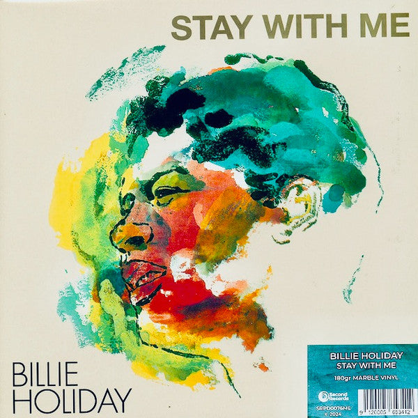 Billie Holiday : Stay With Me (LP, Album, Ltd, RE, Tur)