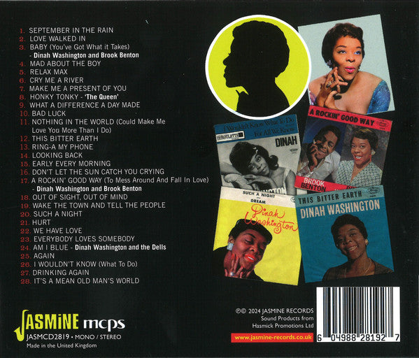 Dinah Washington : Wake The Town & Tell The People! Hits And Hot Shots (1957-1962) (CD, Comp)