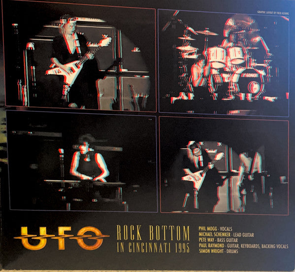 UFO (5) : Rock Bottom In Cincinnati 1995 (2xLP, Album, Ltd)