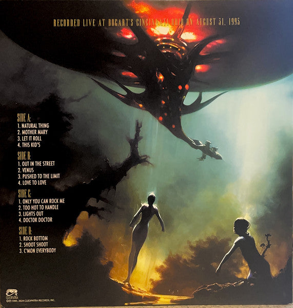 UFO (5) : Rock Bottom In Cincinnati 1995 (2xLP, Album, Ltd)