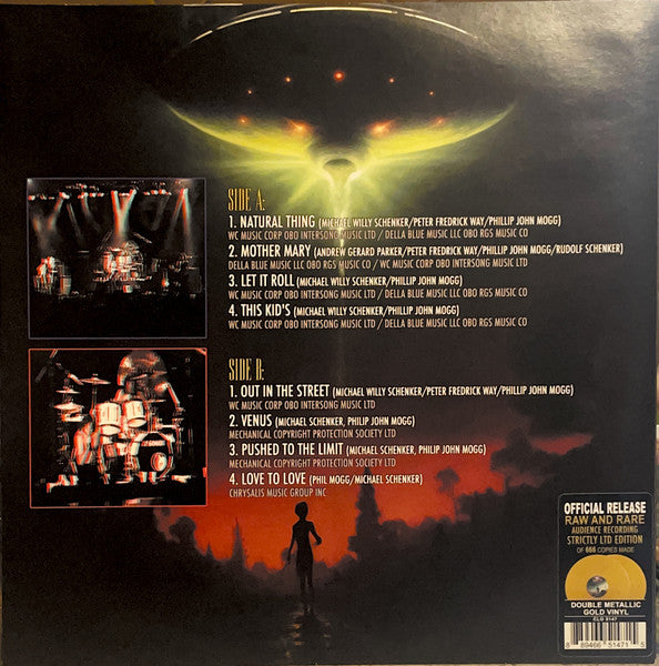 UFO (5) : Rock Bottom In Cincinnati 1995 (2xLP, Album, Ltd)
