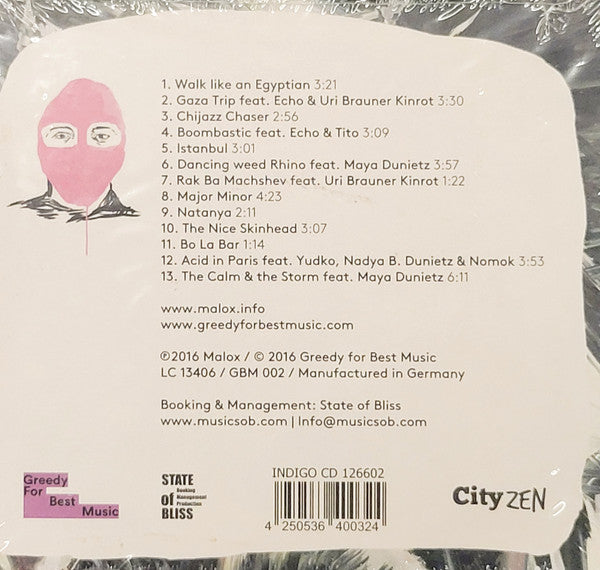 Mãlox : Gaza Trip (CD)