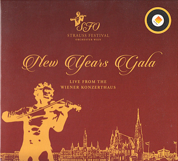 Strauss Festival Orchestra : New Years Gala 2016/2017 (CD, Comp)