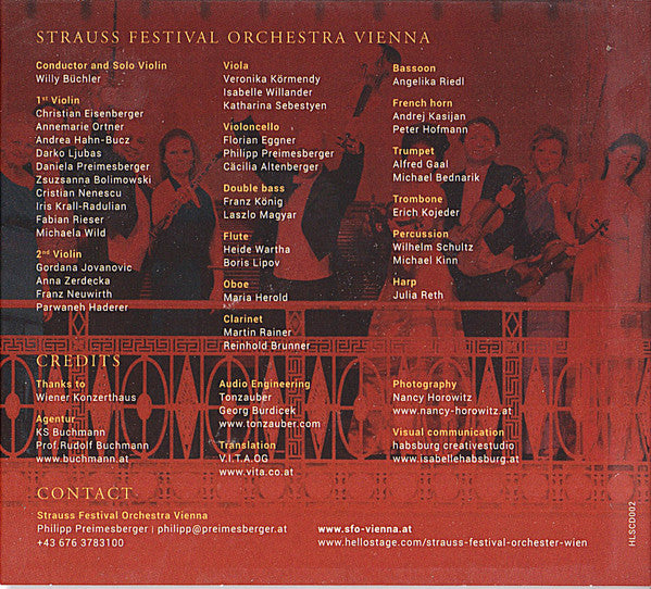 Strauss Festival Orchestra : New Years Gala 2016/2017 (CD, Comp)