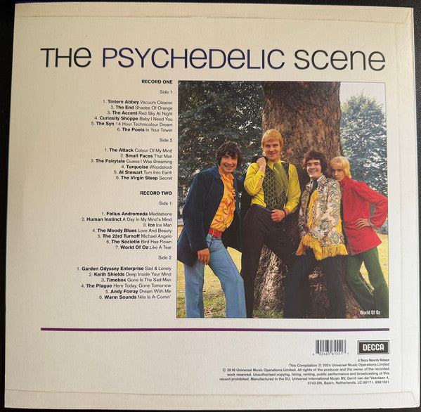 Various : The Psychedelic Scene (2xLP, Comp)