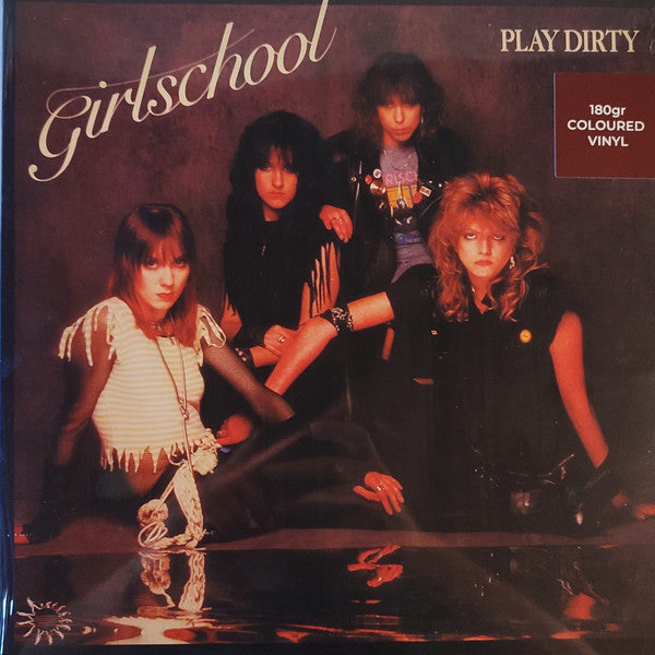 Girlschool : Play Dirty (LP, Album, RE, 180)