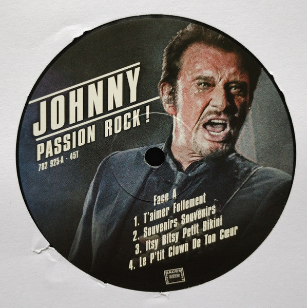 Johnny Hallyday : Passion Rock (10", Comp + CD, Comp + Box, Ltd)
