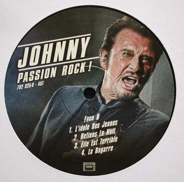 Johnny Hallyday : Passion Rock (10", Comp + CD, Comp + Box, Ltd)