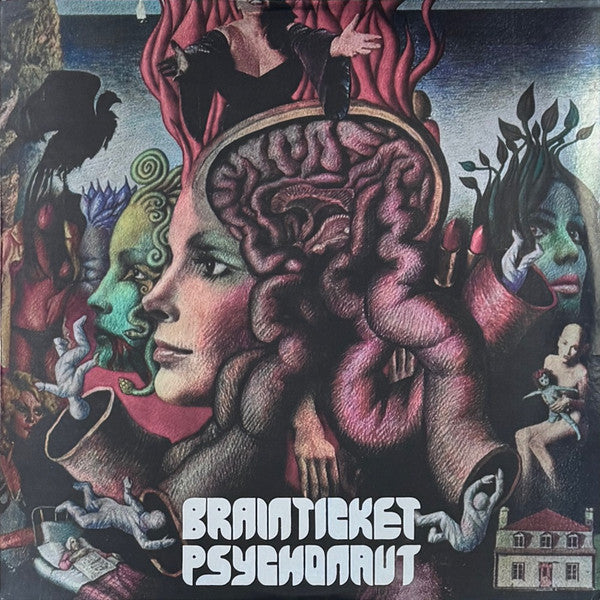 Brainticket : Psychonaut (LP, Album, Ltd, RE, RM, Red)