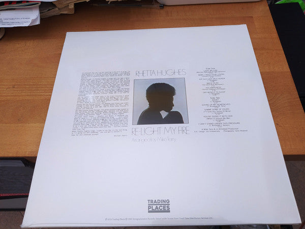 Rhetta Hughes : Re-Light My Fire (LP, Album, RP)