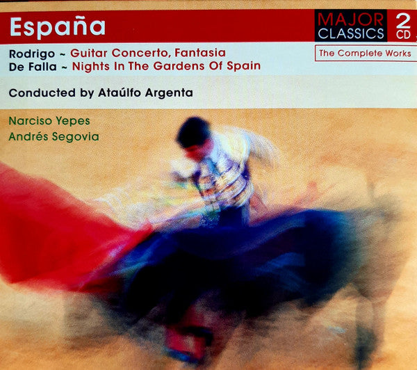 Orquesta Nacional De España, Ataúlfo Argenta, London Symphony Orchestra, Orchestre Du Conservatoire de Paris, Symphony Of The Air, Enrique Jordá : Espana (2xCD)