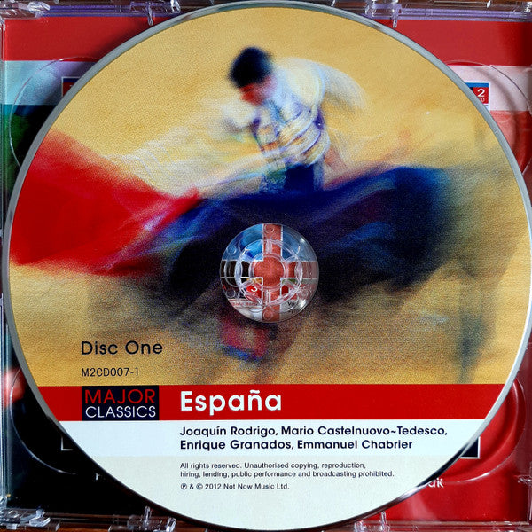 Orquesta Nacional De España, Ataúlfo Argenta, London Symphony Orchestra, Orchestre Du Conservatoire de Paris, Symphony Of The Air, Enrique Jordá : Espana (2xCD)