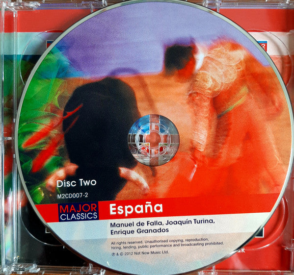 Orquesta Nacional De España, Ataúlfo Argenta, London Symphony Orchestra, Orchestre Du Conservatoire de Paris, Symphony Of The Air, Enrique Jordá : Espana (2xCD)