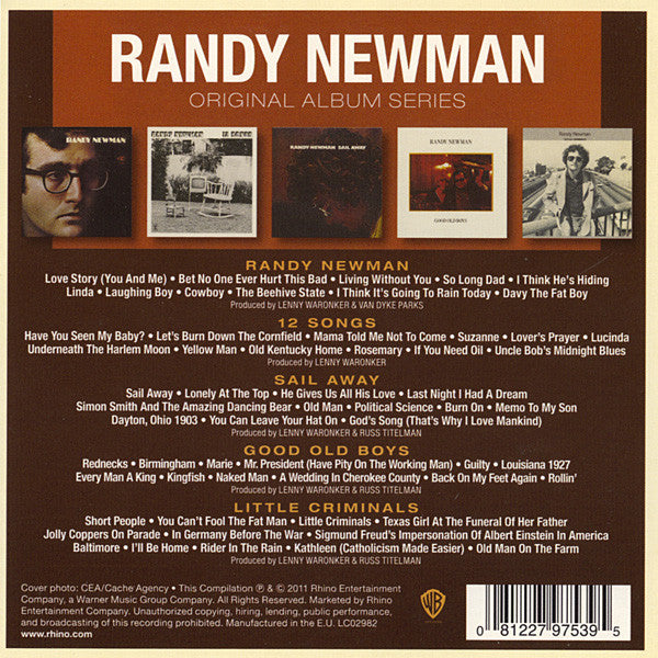 Randy Newman : Original Album Series (CD, Album, RE + CD, Album, RE + CD, Album, RE + CD)