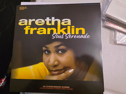 Aretha Franklin : Soul Serenade (LP, Album, Unofficial, Red)