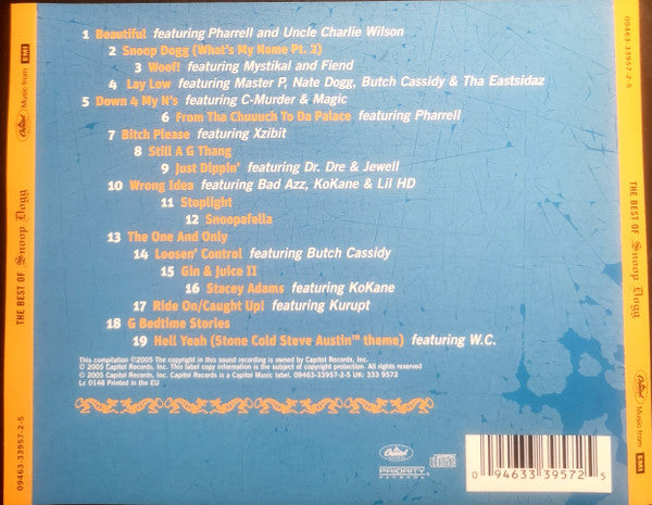 Snoop Dogg : The Best Of Snoop Dogg (CD, Comp, RP)