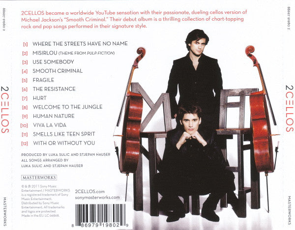 2Cellos : 2Cellos (CD, Album)