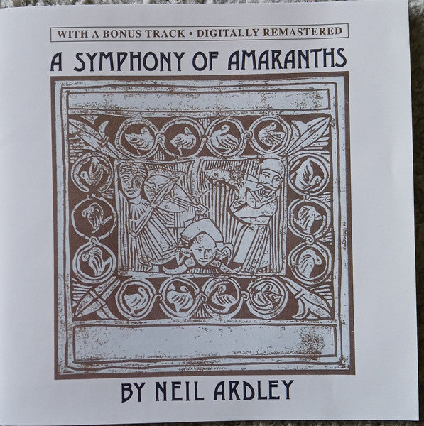 Neil Ardley : A Symphony Of Amaranths (CD, Album, RE, RM)