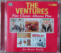The Ventures : Five Classic Albums Plus...Ten Bonus Tracks (2xCD, Album, Comp)