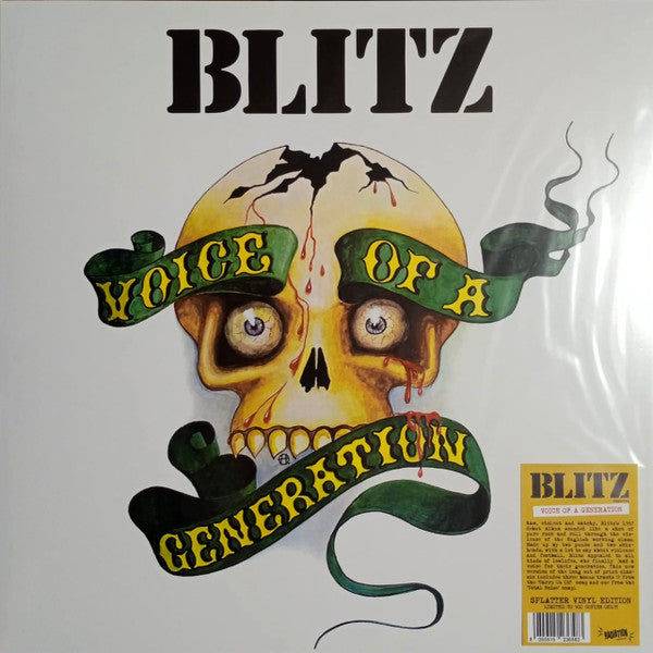 Blitz (3) : Voice Of A Generation (LP, Album, Amb, Ltd, RE, Whi)