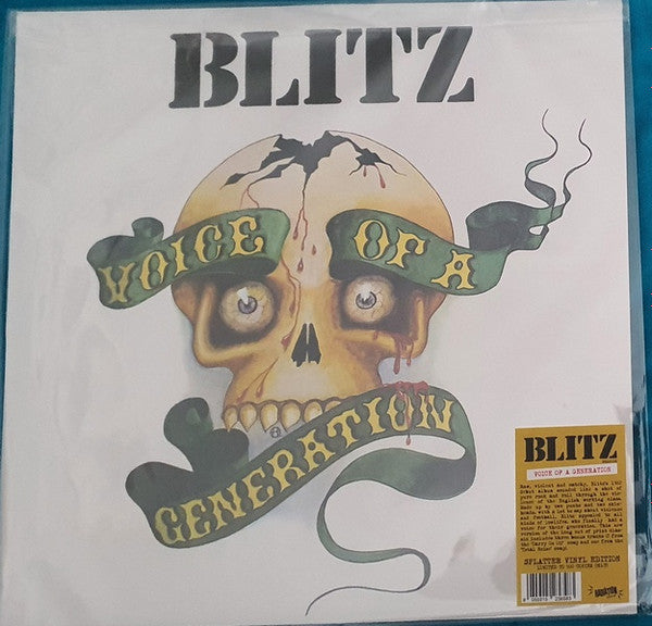 Blitz (3) : Voice Of A Generation (LP, Album, Amb, Ltd, RE, Whi)