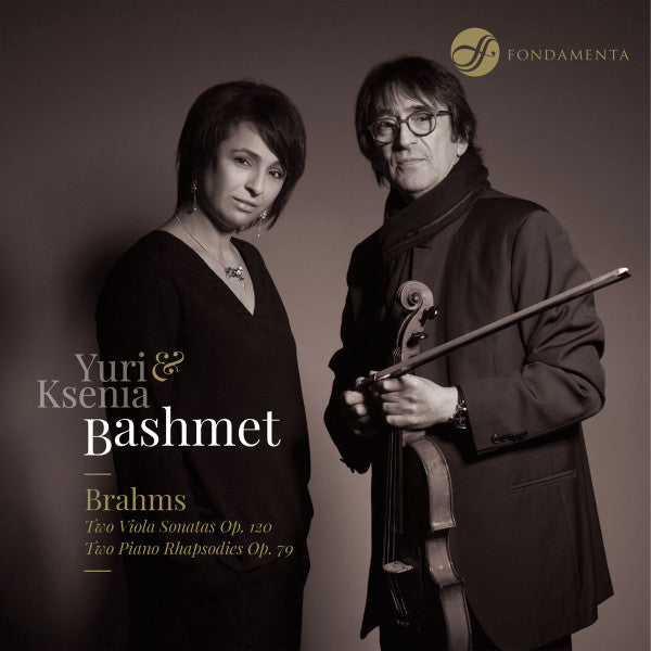 Johannes Brahms, Yuri Bashmet & Ksenia Bashmet : Two Viola Sonatas Op. 120, Two Piano Rhapsodies Op. 79 (CD, Album, FID + CD, Album, MOB)