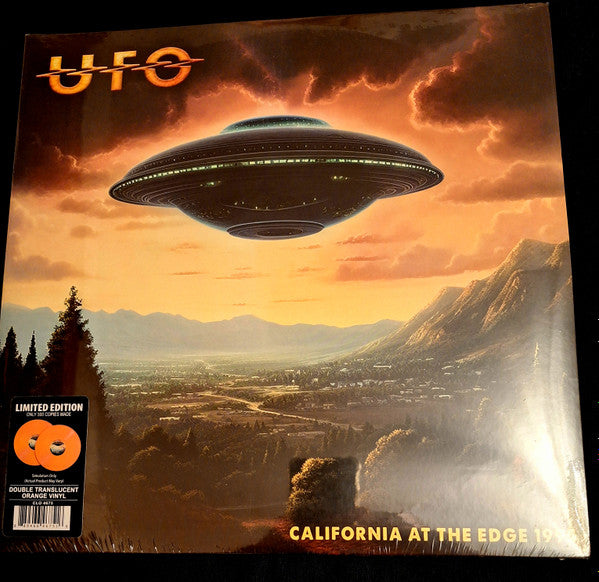UFO (5) : California At The Edge 1995 (2xLP, Album, Ltd, Ora)