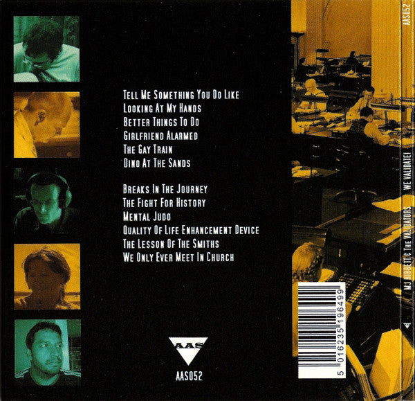 MJ Hibbett & The Validators : We Validate! (CD, Album, Enh + 5xFile, MP3, Enh, 128 + 2xFile, M)