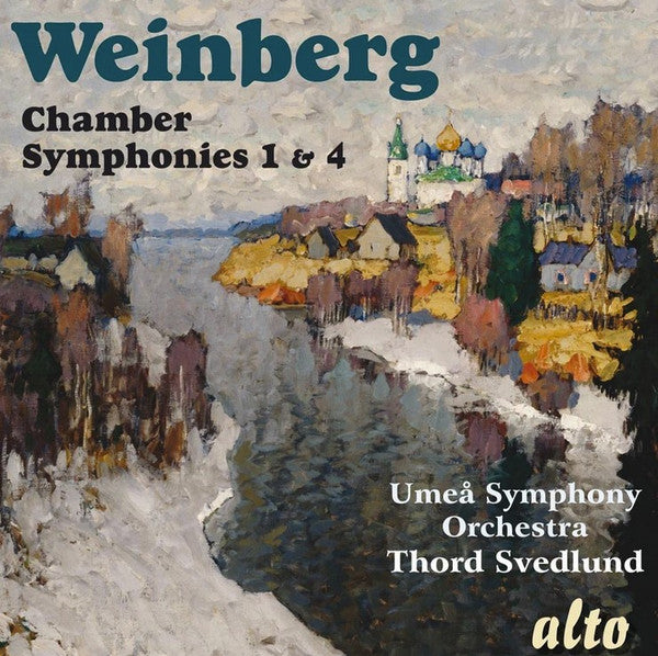 Mieczysław Weinberg, Umeå Symphony Orchestra, Thord Svedlund : Chamber Symphonies 1 & 4 (CD, RE)