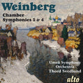 Mieczysław Weinberg, Umeå Symphony Orchestra, Thord Svedlund : Chamber Symphonies 1 & 4 (CD, RE)