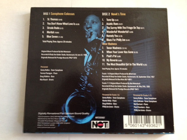 Sonny Rollins : Saxophone Colossus (2xCD, Album, Comp, RM)