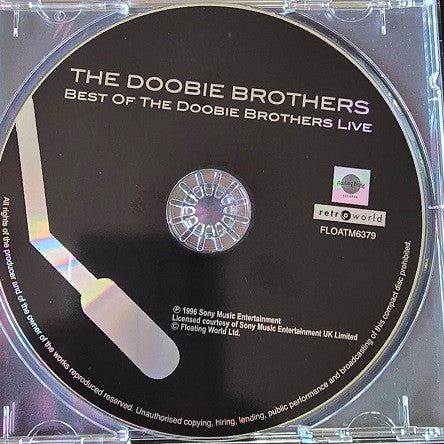 The Doobie Brothers : Best Of The Doobie Brothers Live (CD, Album, RE)