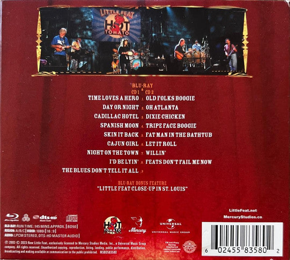 Little Feat : Highwire Act - Live In St. Louis 2003 (2xCD, Album, RE + Blu-ray, DTS)