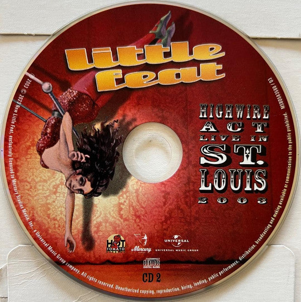 Little Feat : Highwire Act - Live In St. Louis 2003 (2xCD, Album, RE + Blu-ray, DTS)