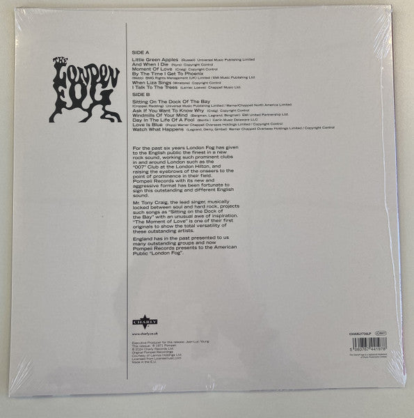 The London Fog : The London Fog (LP, Album, RE)