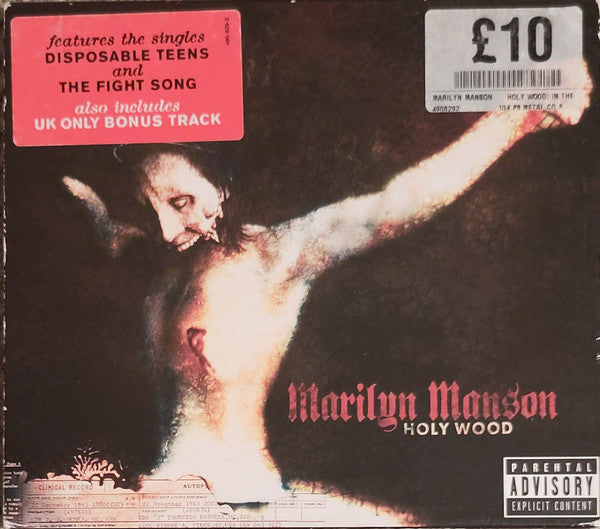Marilyn Manson : Holy Wood (In The Shadow Of The Valley Of Death) (CD, Album, O-C)