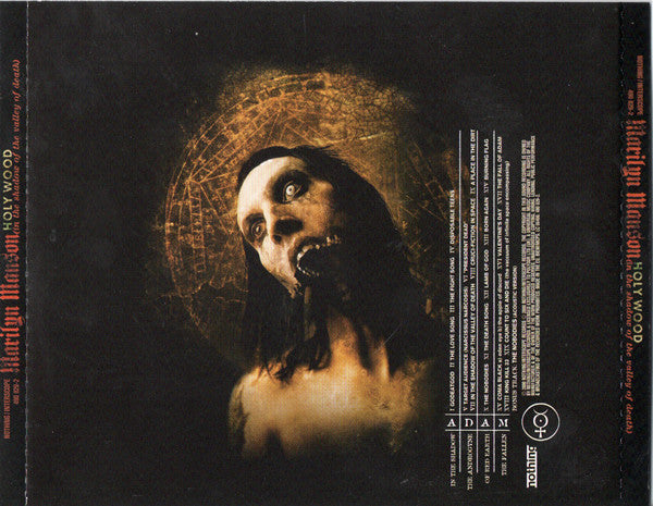 Marilyn Manson : Holy Wood (In The Shadow Of The Valley Of Death) (CD, Album, O-C)