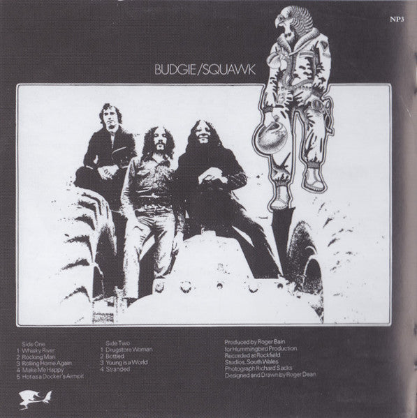 Budgie : Squawk (CD, Album, RE, RM)