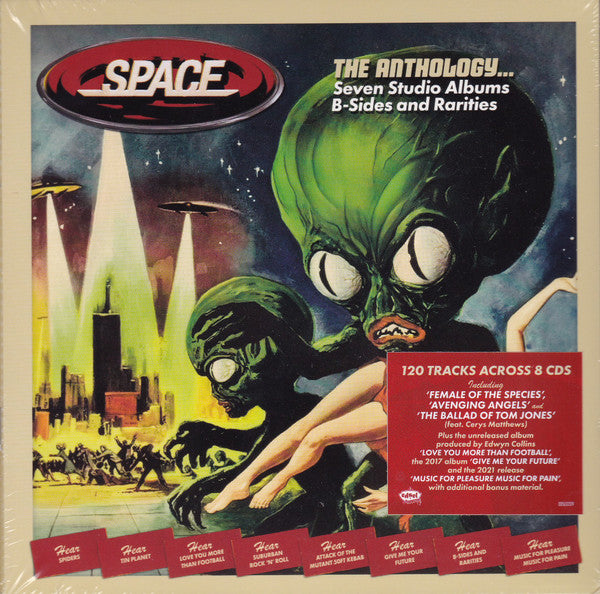 Space (4) : The Anthology... Seven Studio Albums B-Sides And Rarities  (CD, Album, RE + CD, Album, RE + CD, Album + CD, Al)
