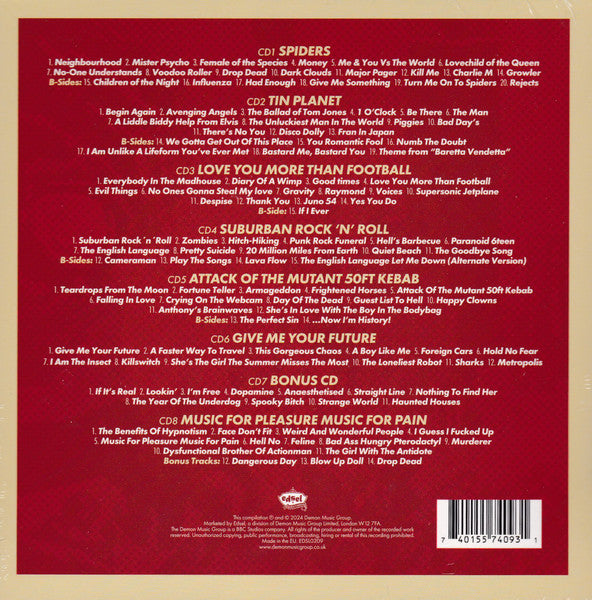 Space (4) : The Anthology... Seven Studio Albums B-Sides And Rarities  (CD, Album, RE + CD, Album, RE + CD, Album + CD, Al)