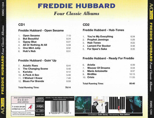 Freddie Hubbard : Four Classic Albums (2xCD, Comp, RE)