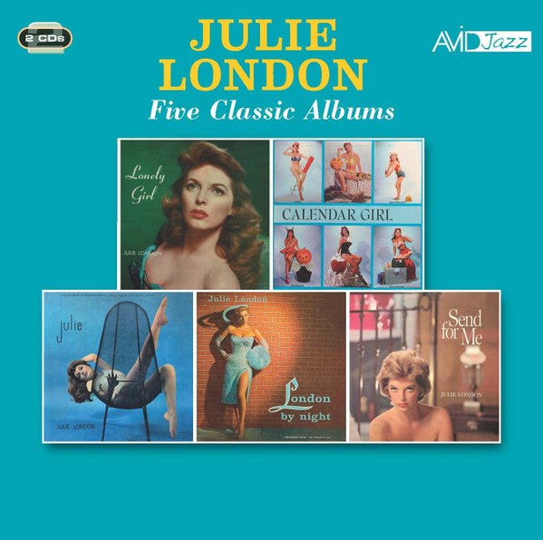 Julie London : Five Classic Albums (2xCD, Comp, RM)